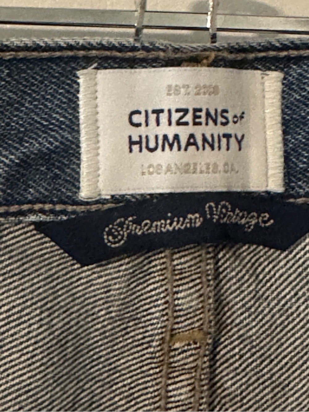 Free People Citizens of Humanity Amari Ultra Wide Jeans Dweller Wash NWT Size 26 - Picture 9 of 10